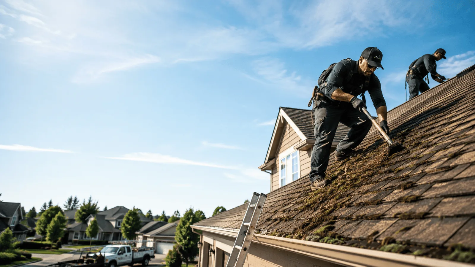 Roof Moss Removal in Cordesville, SC near me
